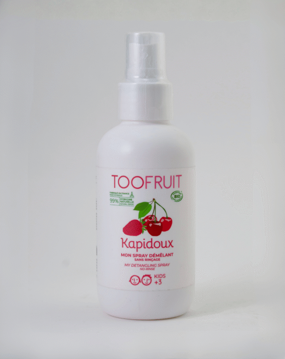 Detangling spray strawberry cherry