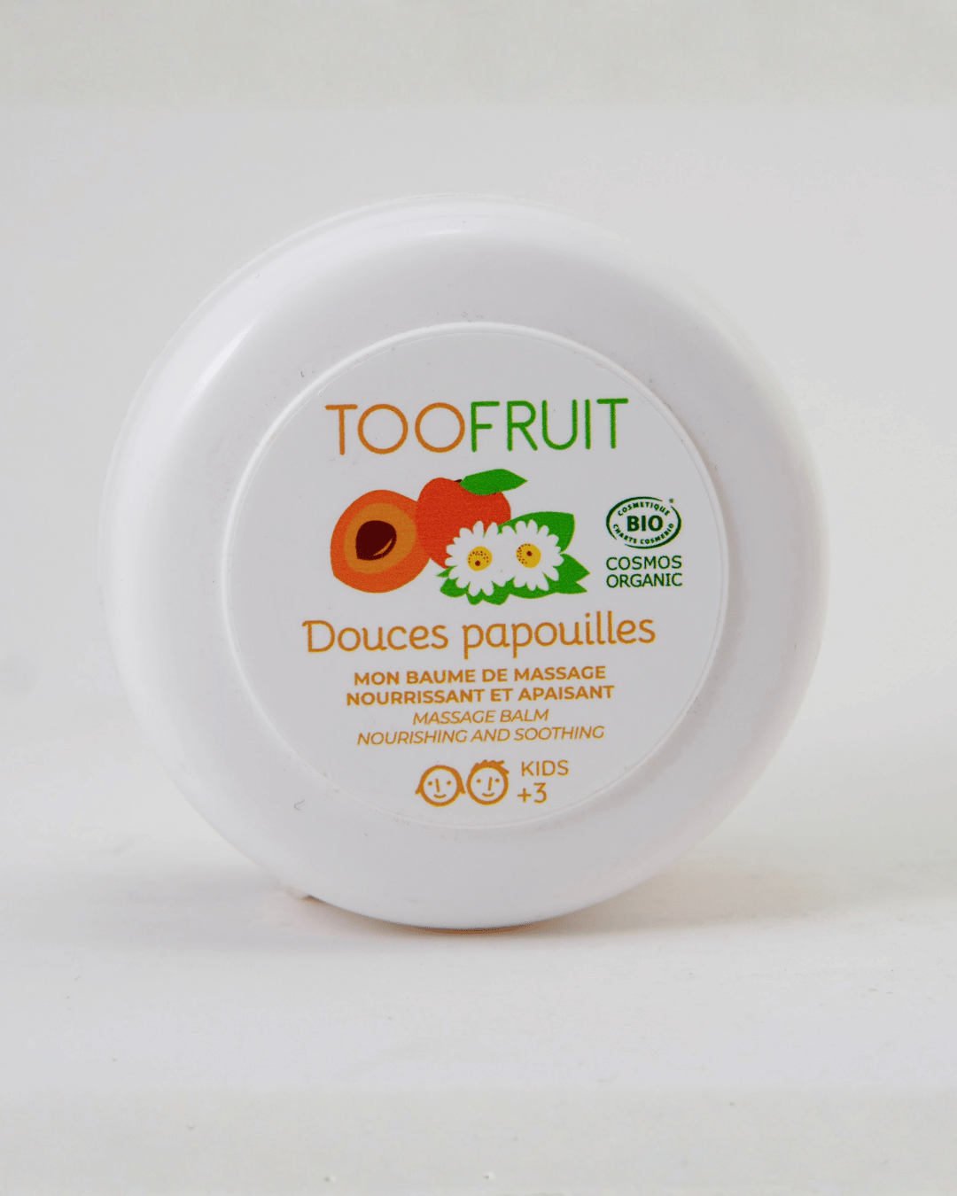 Massage balm nourishing and soothing apricot chamomile