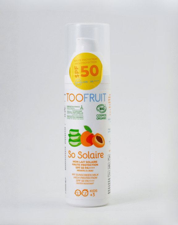 Sunscreen Milk Apricot aloe vera SPF 50