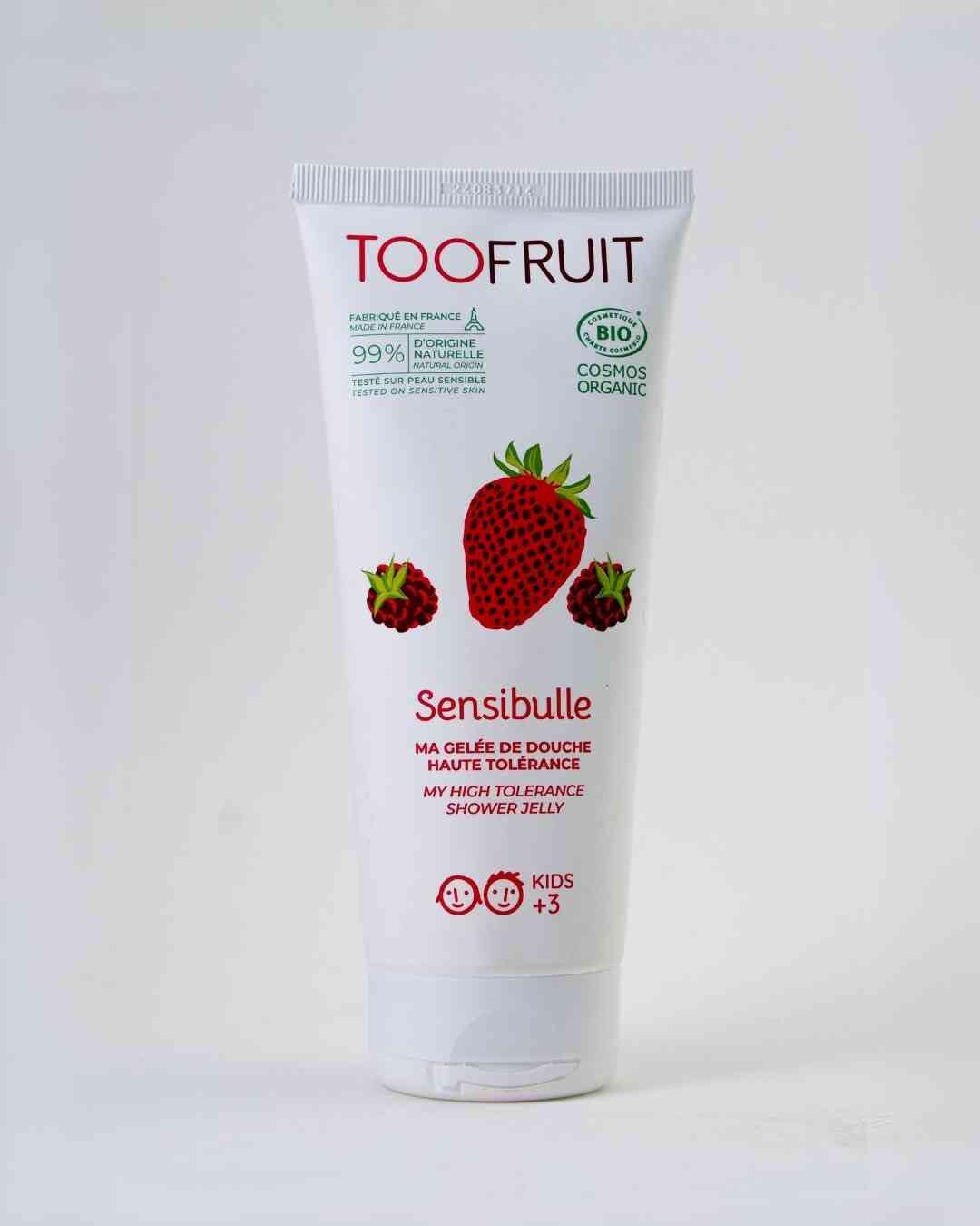 High tolerance shower jelly strawberry raspberry 200 ML