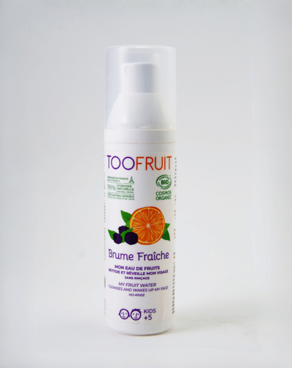 Fruit water orange blueberry
