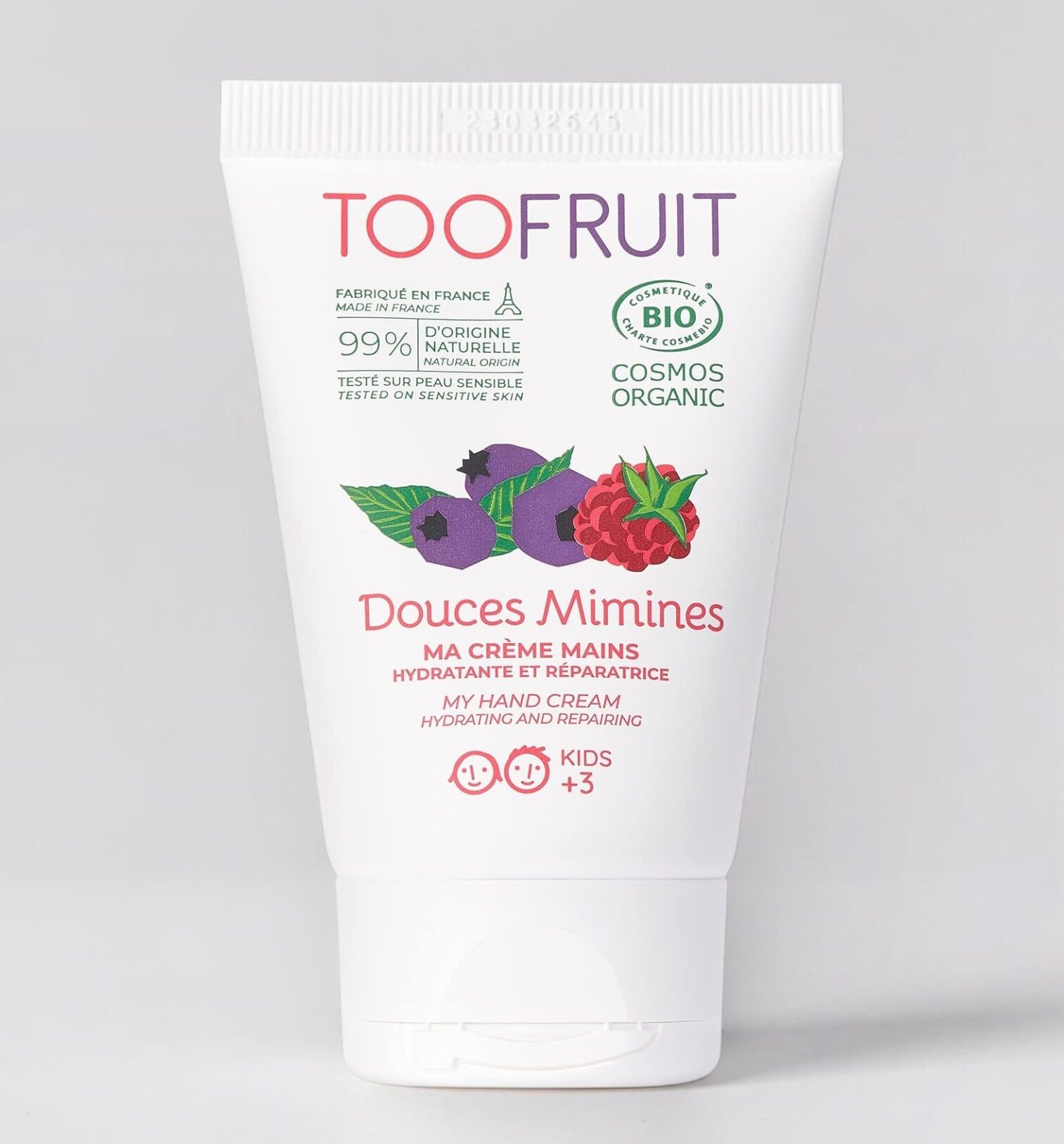 Hand cream blueberry raspberry