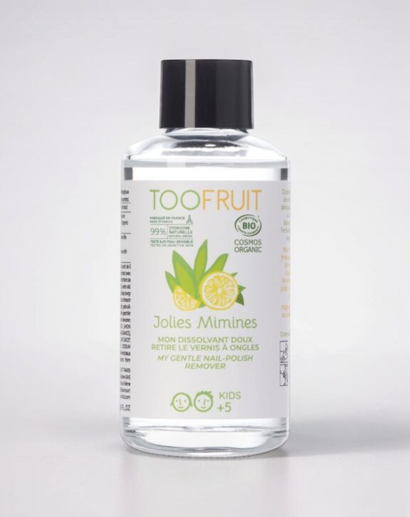 Gentle nail polish remover lemon aloe vera