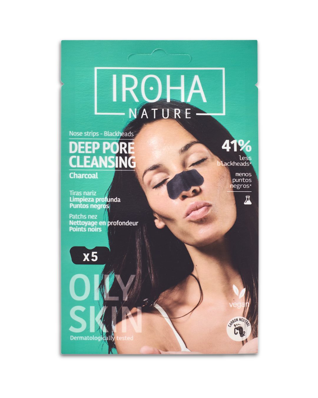 Nose Strips - Charcoal 5 Uds