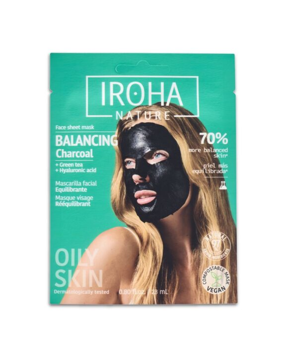 Tisu Facial Mask Biodegradable - Charcoal